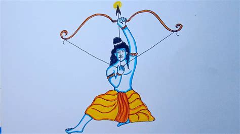 How To Draw Jai Shree Ram Easy Step By Step How To Draw Ram Sita And