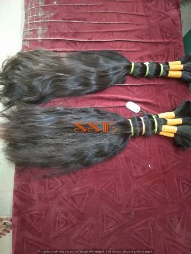 Black Curly Temple Fresh New 2023 Unprocessed Indian Human Hair