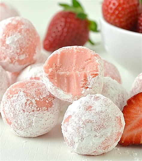 White Chocolate Strawberry Truffles Lidia S Cookbook