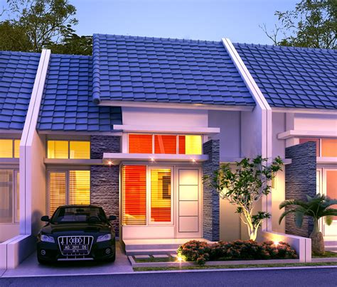 Contoh Desain Rumah Minimalis Tipe