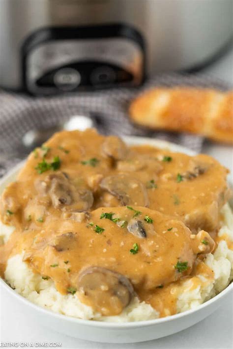 Crock Pot Smothered Pork Chops