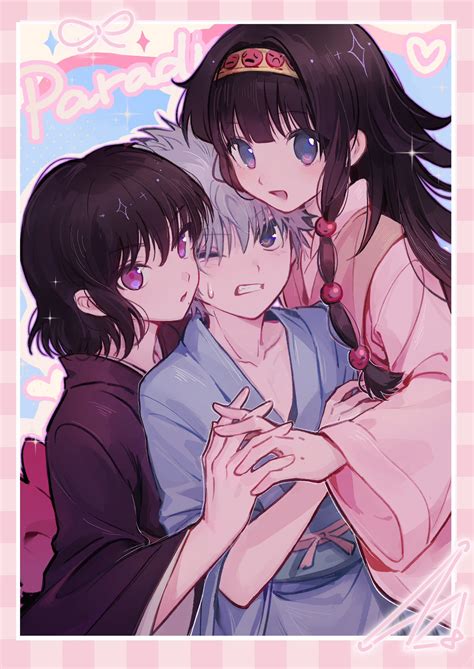 Killua Zoldyck Alluka Zoldyck And Kalluto Zoldyck Hunter X Hunter