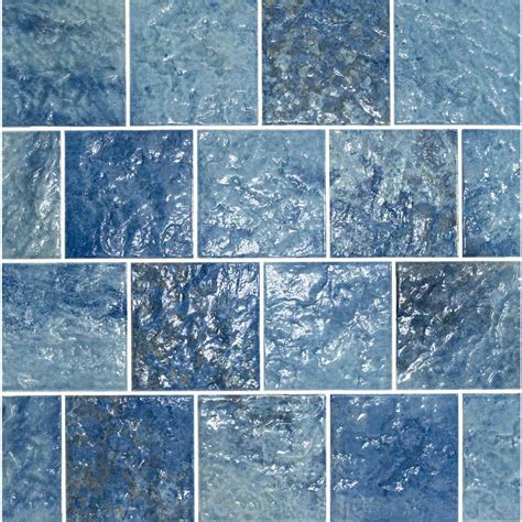 MSI Adelaide Azul 6 In X 6 In Glossy Porcelain Floor And Wall Tile 5