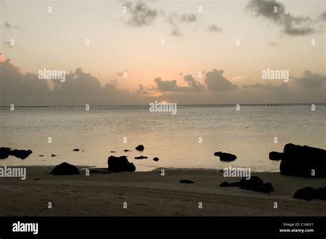 Pacific Resort Aitutaki Cook Islands Stock Photo Alamy