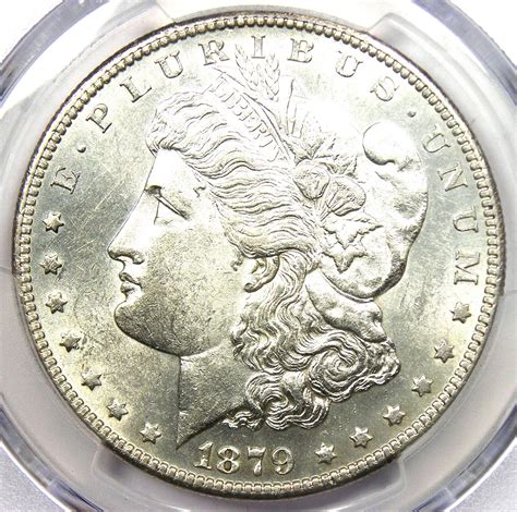 S Reverse Of Morgan Silver Dollar Coin Pcgs Au Rare