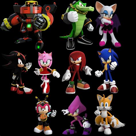 Sonic characters names