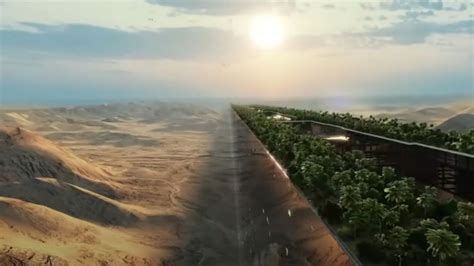 Orf🔸saudi Arabien Plant Futuristische Megastadt In Der Wüste The Line