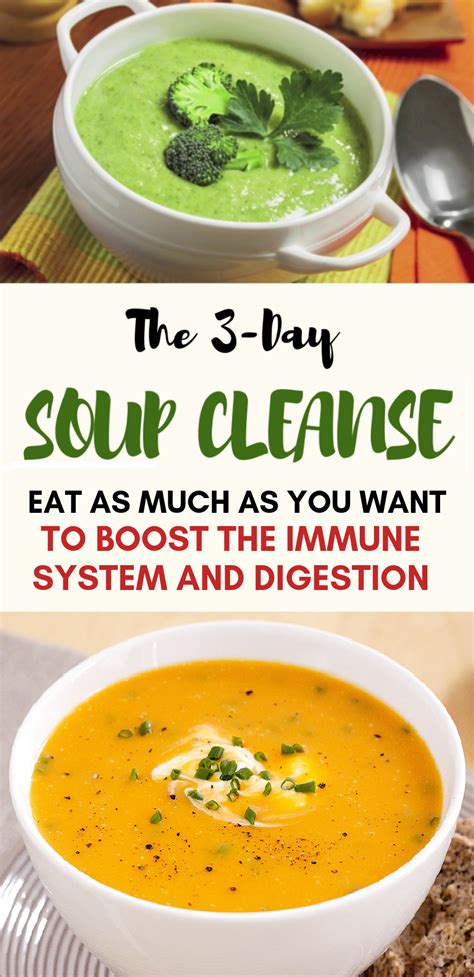 The 3 Day Soup Cleanse Eat As Much As You Want To Boost The Immune