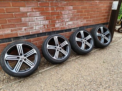 Volkswagen Vw Golf R Mk7 Gtd 18 Cadiz Alloy Wheels Borbet 5g0601025bk