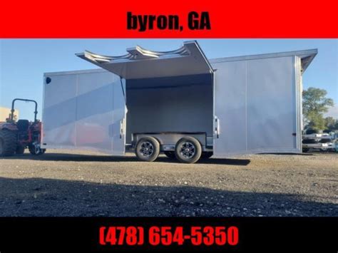 Ez Hauler X Carhauler Triler All Aluminum Enclosed Trailer W