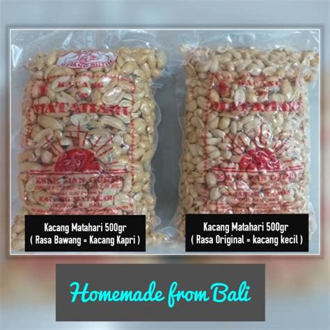 Jual Kacang Matahari Khas Bali Gr Shopee Indonesia