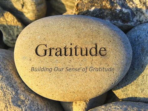 Ppt Building Our Sense Of Gratitude Powerpoint Presentation Free