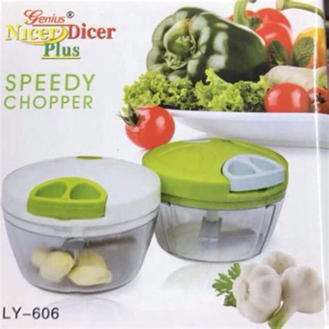 Manual Speedy Chopper Fruit Vegetable Crusher Onion Cutter Shopee