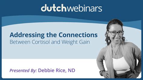 Addressing The Connections Between Cortisol And Weight Gain Dutch Test