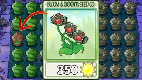 Vasebreaker Endless Threepeater Zomplants Plants Vs Zombies Mod