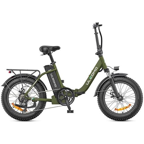 Bicicleta Electrica Pliabila Ulzomo E Bike Dolphin W V Ah