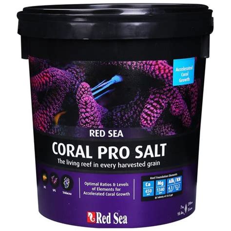 Соль морская Red Sea Coral Pro Salt 7кг на 210л купить с доставкой по