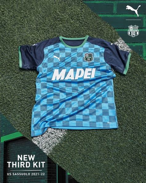 Terceira Camisa Da Us Sassuolo Puma Mantos Do Futebol