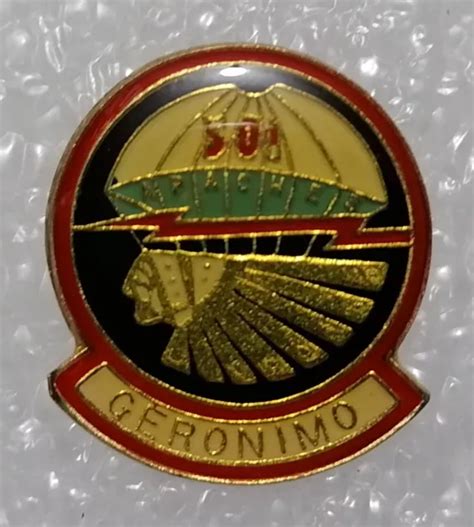 Apaches Geronimo Vintage Spilla Pin Badge En M Tal Maill Ann Es