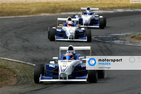 Nick de Bruijn NED Josef Kaufmann Racing leads Nicolas Hülkenberg