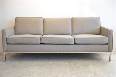 Chrome Frame Sofa by Steelcase at 1stDibs | vintage steelcase sofa ...