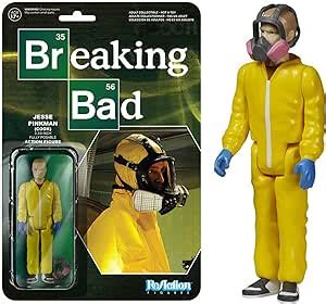 Funko Figurine Breaking Bad Jesse Cook Suit Jaune Reaction Cm