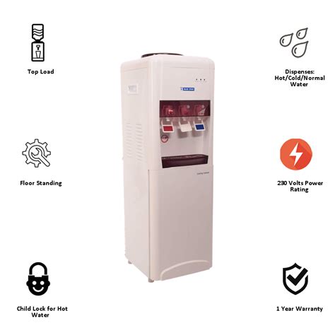 Blue Star Water Dispenser Inch White Bwd Fmrga Hot Cold And Normal