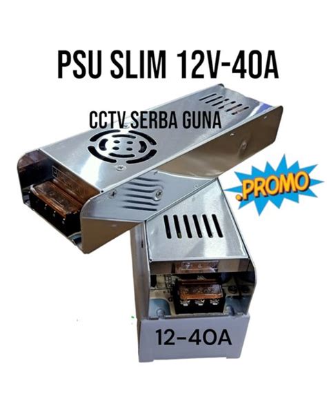 Jual Power Supply V A Psu Adaptor Switching V A Body Slim Di