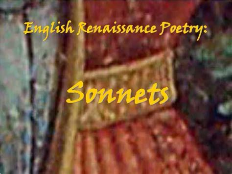 PPT - English Renaissance Poetry: PowerPoint Presentation, free ...