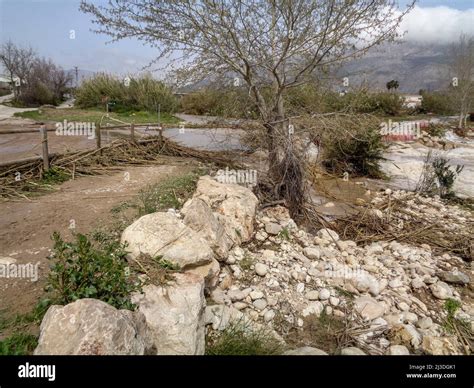 ¿calentamiento Global Secuelas De Las Inundaciones A Lo Largo Del Río Algar En Altea Costa