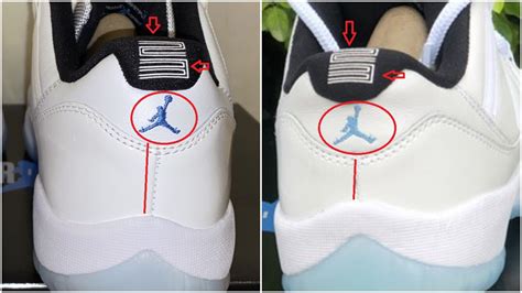 How To Spot & Identify The Fake Air Jordan 11 Low Legend Blue