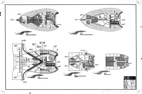 The Original Ed Whitefire Enterprise NCC-1701-D Blueprints