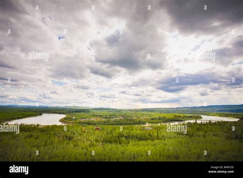 Yukon Territory, Canada; Pelly River At Pelly Crossing Stock Photo - Alamy