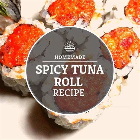 Spicy tuna sushi recipe, simple and tasty | iSottcom recipes