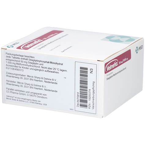 Velmetia Mg Mg Filmtabletten St Mit Dem E Rezept Kaufen