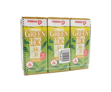 Pokka Green Tea Packet 4 X 6 X 250ml Carton Tian Ma Group