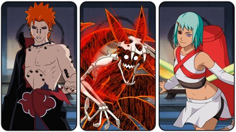 Naruto Online Mobile Naruto Six Tails Pain Kohona Destroyer Fuu Edo