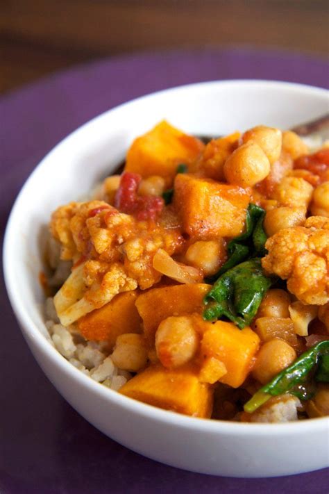 Slow Cooker Chickpea Curry Vegan Chickpea Curry Chickpea Coconut