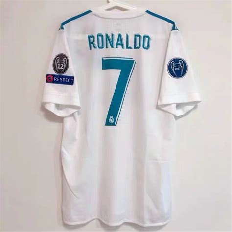 Fans Issues 17 18 Real Madrid Home Camiseta De Fútbol De Manga Corta