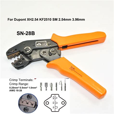 Sn B Sn Bm Crimping Tool Terminal Connector Ratcheting Wire Crimper