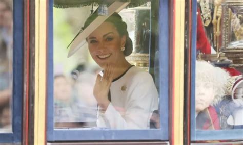 Kate Middleton faz primeira aparição pública após diagnóstico de câncer