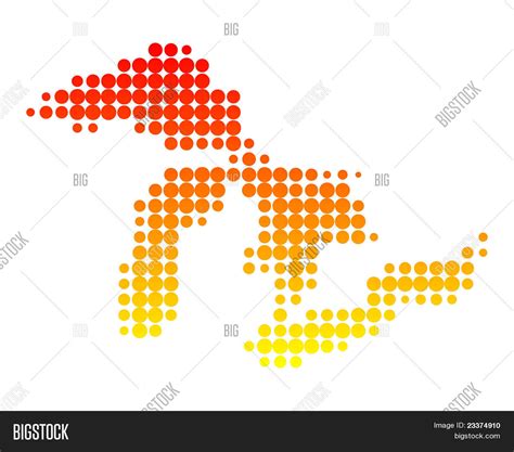 Map Great Lakes Image & Photo (Free Trial) | Bigstock