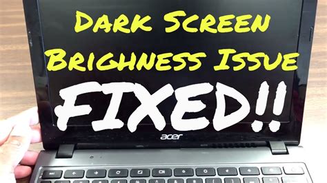 How To Fix Dark Screen Issue Or Brightness Doesn T Work Issue On ACER