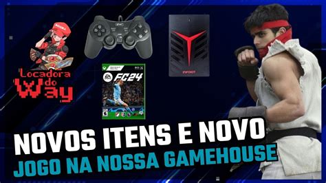 NOVOS PRODUTOS COMPRADOS LIVEPIX E NOVO JOGO NO XBOX DA GAMEHOUSE