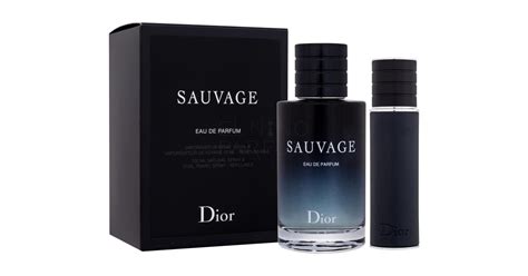 Dior Sauvage Zestaw Edp 100 ml Edp 10 ml do napełnienia ELNINO PARFUM