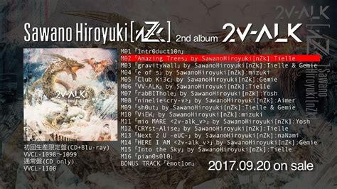 Sawanohiroyuki Nzk 2nd Album『2v Alk』digest Youtube