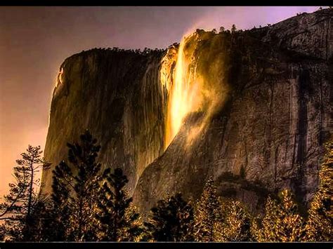 Horsetail Fall The Awesome Firefall Of Yosemite Park Youtube