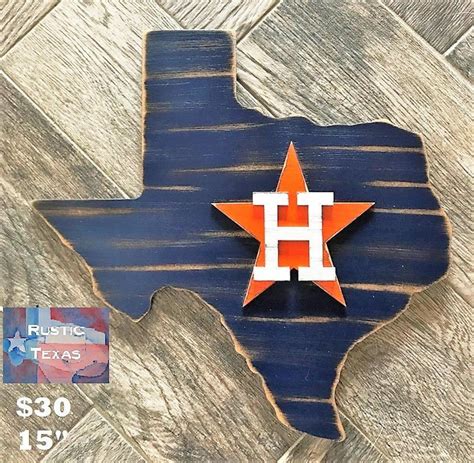 Houston Astros Sign 2 Color Options Available Etsy