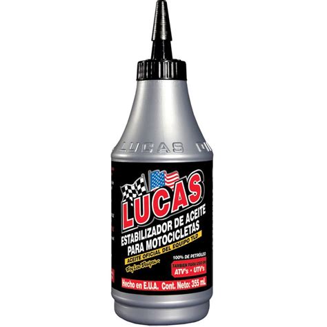 Lucas Oil Estabilizador De Aceite De Motocicleta 354ml