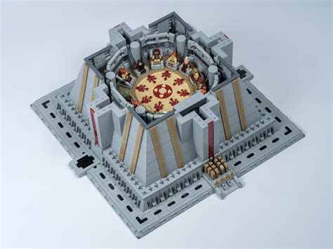 LEGO Jedi Temple with Jedi Council, Jedi Archives and Holocron Vault ...